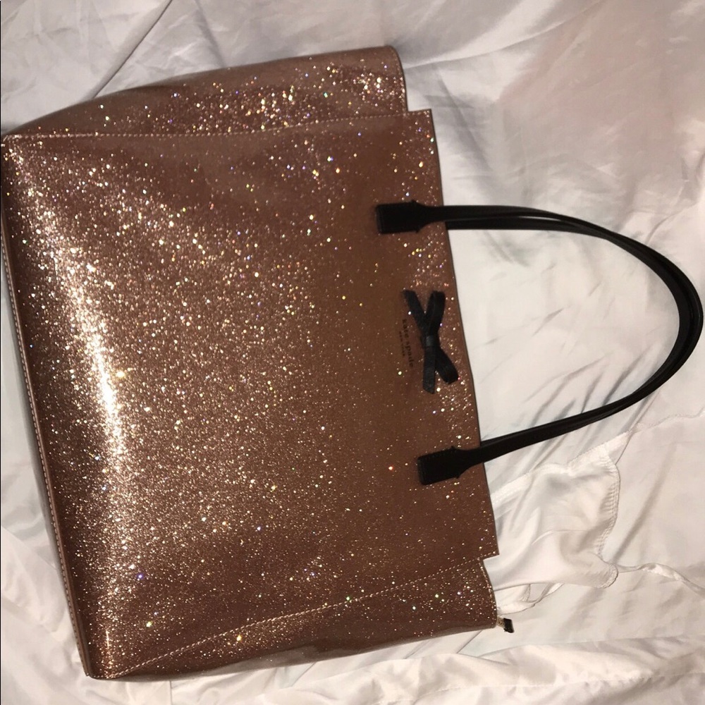 Authentic Kate Spade, Rose Gold Tote.